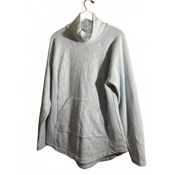 Title Nine Women's XL Light Blue Pullover Sweatshirt Hoodie XL - Picture 2 of 14